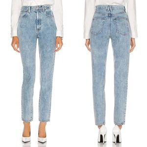 NWT SLVRLAKE Beatnik High Rise Slim‎ Jeans in Daydream Size 32